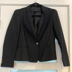 Tailored black blazer
